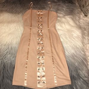 FASHION NOVA nude dress